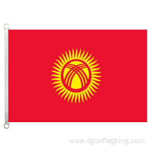 Kyrgyzstan flag 90*150cm 100% polyster